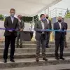 Autoridades Tec e invitados de gobierno estatal y municipal cortando el listón de las nuevas instalaciones de PrepaTec en campus León
