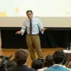 Lorenzo Córdova en campus Monterrey, conversatorio universitario