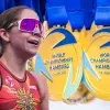 Regina de la Peña es campeona mundial de triatlón