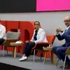 Los alcaldes durante el panel de análisis, en Countdown.