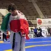 Leonardo Maldonado compitiendo en el Dallas Open Taekwondo 2025
