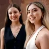 Alessandra Chaparro y Brittany Garibay en el Tec campus Chihuahua