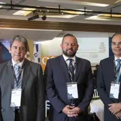 Directivos durante el evento