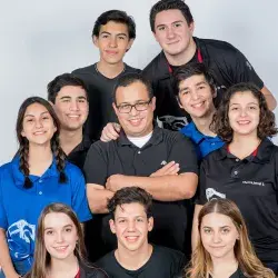 Equipo de robótica Cyberius, de PrepaTec Santa Catarina