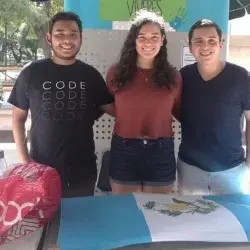 Alumnos guatemaltecos y centroamericanos en el Tec de Monterrey formaron centro de acopio
