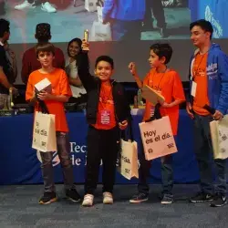 Participantes de la categoría Lego