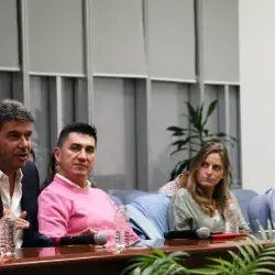 Elías Ayub como profesor del Tec