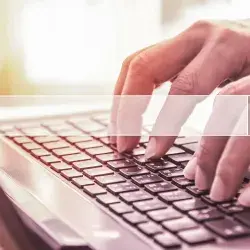 Pantalla de buscador en linea