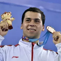 Ricardo Vargas nadador mexicano y exalumno de la PrepaTec