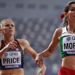 Logró Paola Morán pase a semifinal en Campeonato Mundial de Atletismo