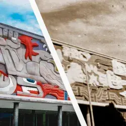 Mural de Rectoría del Tec de Monterrey: ahora y antes