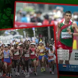 Termina Jesús Esparza maratón en Tokio 2020