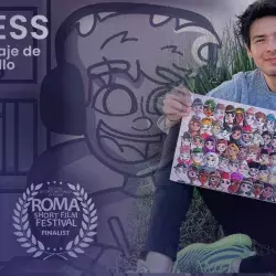 Alex Carrillo creó un cortometraje animado que se exhibe en Roma, Italia.