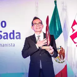 Entrega del Premio Eugenio Garza Sada 2021 por parte de FEMSA y el Tec de Monterrey.
