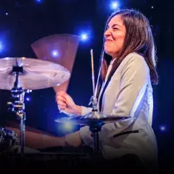 Setting the beat in the UK! Mexican drummer takes her jazz to festival