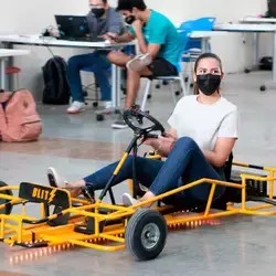 Alumnas del Tec Guadalajara participaron en la creación de go-karts eléctricos con Bosch.