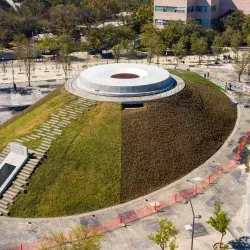 ¡Luz y arte! Presentan obra de James Turrell en el Tec de Monterrey