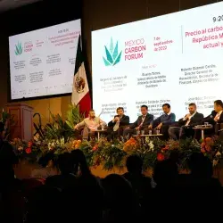 Mexico Carbon Forum, encuentro sobre huella de carbono con 500 especialistas en cambio climático. 