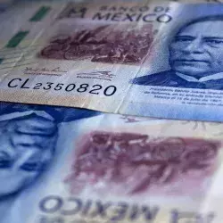 Billetes de peso mexicano para ilustrar la inflación.
