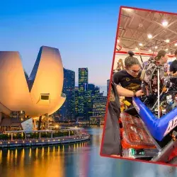 Botbusters se prepara para el torneo de robótica internacional en Singapur.