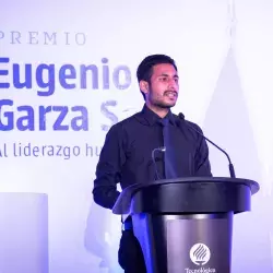 Jairo Ramírez, egresado del Tec, ganó como estudiante el Premio Eugenio Garza Sada y el Premio Eugenio Garza Lagüera.