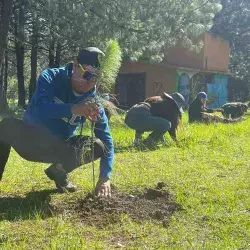 ¡Plantan 200 árboles! Egresados Tec realizan reforestación en Toluca