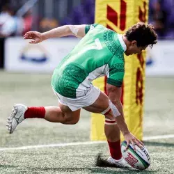 Alberto Ramírez forma parte de la selección nacional de Rugby