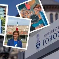 Egresado de PrepaTec campus Ciudad de México recibe beca completa para estudiar en la universidad de Toronto
