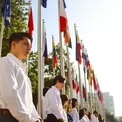 La Ceremonia del Árbol de la Fraternidad, del campus Monterrey, cumplió 69 años.
