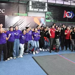 Ganadores de FIRST Robotics Competition en su regional Monterrey: Overture, ROULT-Peñoles y Buluk.