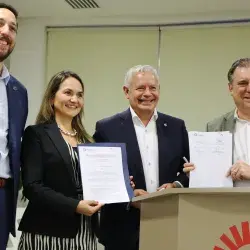 Firma de Convenio PrepaTec Monterrey y Centro Eugenio Garza Sada.