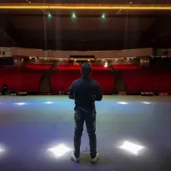 Orlando Ureña en el Auditorio Gota de Plata, junio 2023. Foto: Claudia Morales