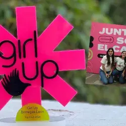 Premio de Girl Up Borregas León 2024 en el evento