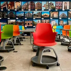 Collage de fotografías del centro de Torreón tomadas por alumnos del Tecnológico de Monterrey campus Laguna