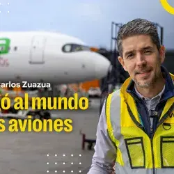 Así llegó Juan Carlos Zuazua al mundo de la aviación (video)