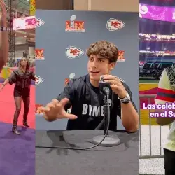 Fer Mayen fue al Super Bowl LIX con TV Azteca