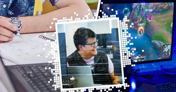 Es alumno del Tec y al mismo tiempo jugador profesional de videojuegos