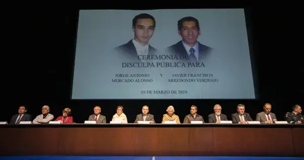 Estado mexicano se disculpa con familias de Jorge y Javier