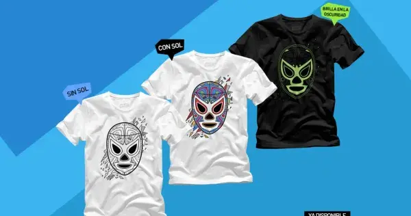 ¡Cuando calienta el sol! playeras que cambian de color 100% mexicanas