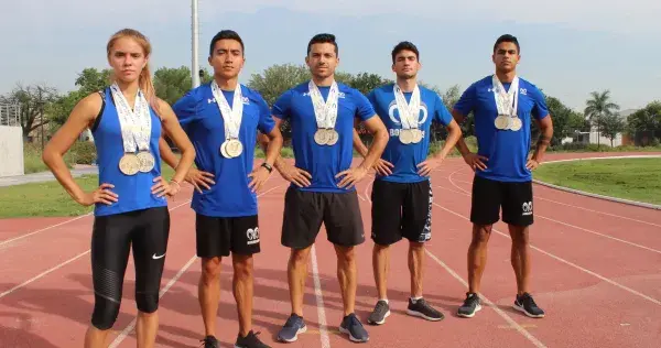 Brillan Borregos de Monterrey en el atletismo nacional