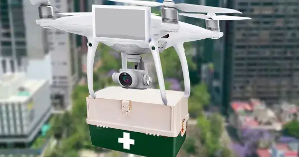 Estudiante propone llevar con drones pruebas de COVID a los hogares