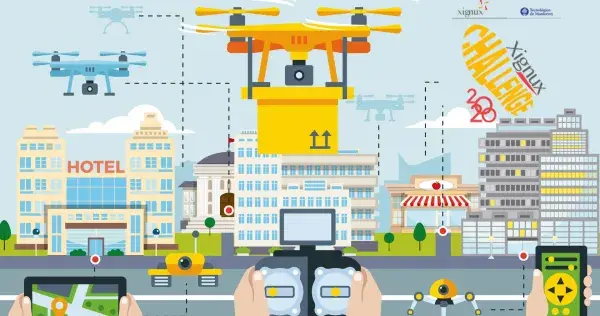 Con drones y “techos verdes”, ellos buscan mejorar la calidad del aire