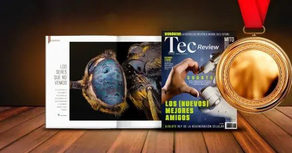Por tercer año, Tec Review gana medalla en “Oscar” editorial