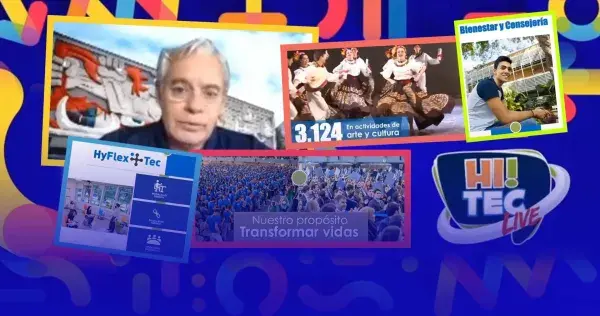 Da bienvenida a alumnos de nuevo ingreso en Hi!Tec Live 2020