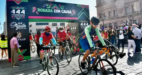 ¡A pedalear! EXATEC une a ciclistas a favor de sierra de Coahuila
