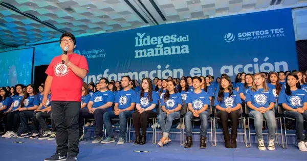 "Ganas más cuando das": el mensaje del sorteo del Tec de Monterrey