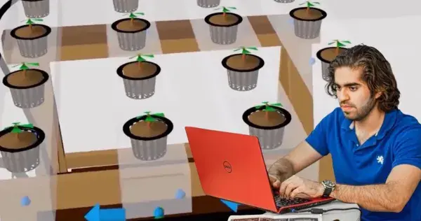 Huertos del futuro se ven así en proyecto digitalizado de alumno Tec