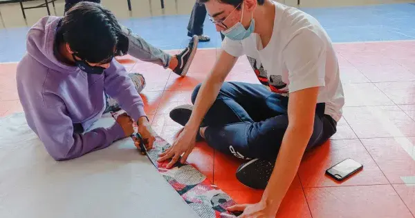 Abrigan con cariño: Cobijatón 2021 de alumnos de PrepaTec Santa Anita