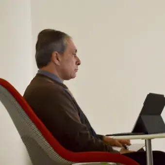 Thomas Kurfess, profesor distinguido de la EIC ofreció un seminario acerca del cambiante proceso de manufactura.