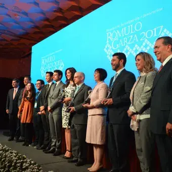 presidium y ganadores